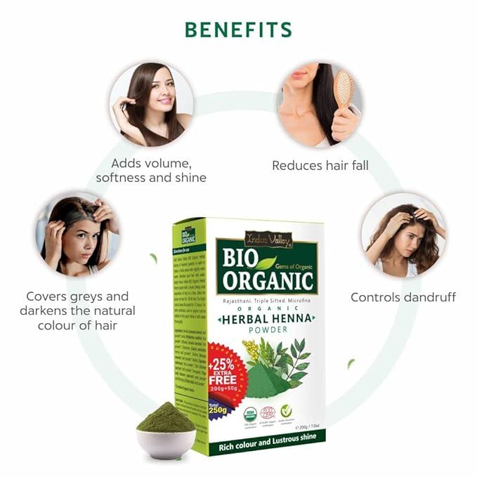 Foxy.in Buy Indus Valley Herbal Henna Powder (100g