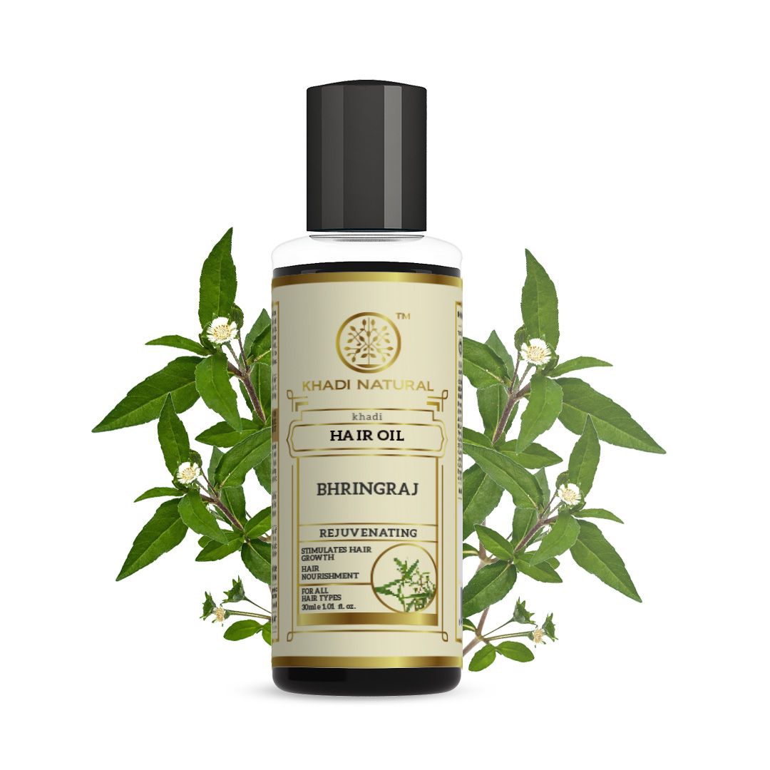 khadi natural bhringraj hair oil 30 ml