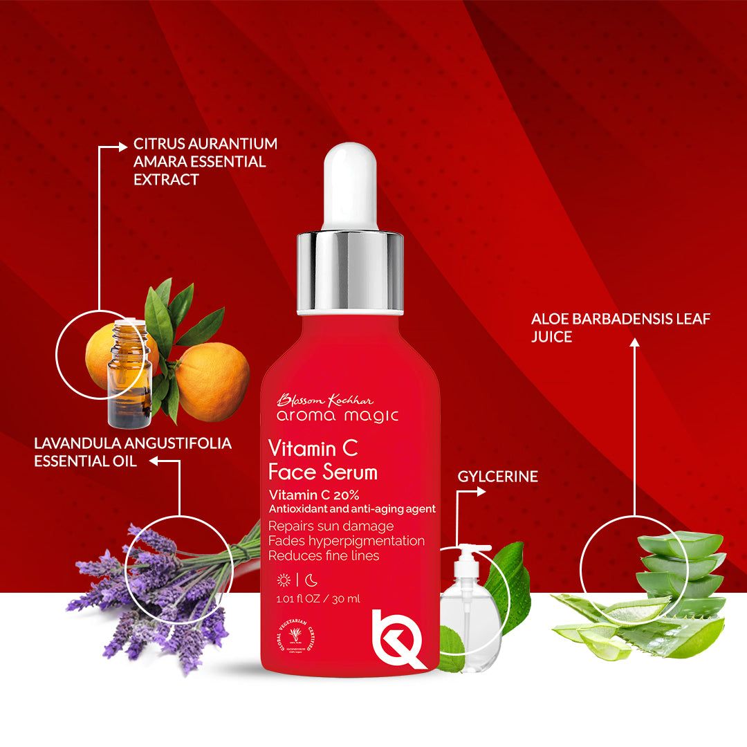 Foxy.in Buy Aroma Magic Vitamin C Face Serum online in India on Foxy. Free shipping, watch